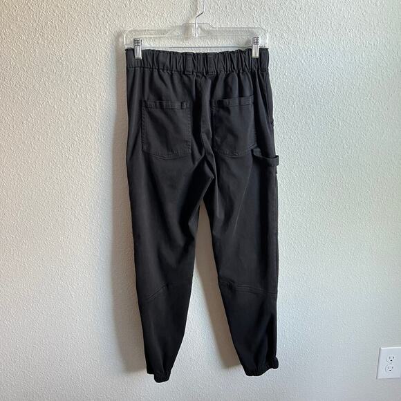 Young Fabulous and Broke Black Pull On Jogger Pants Women's S High Rise Stretch - Picture 4 of 7